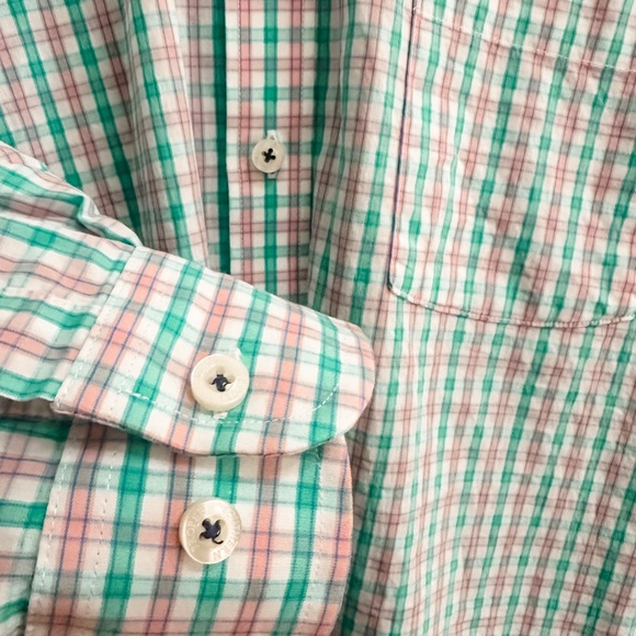 Southern Proper Green and White Checkered Shirt - Picture 4 of 5